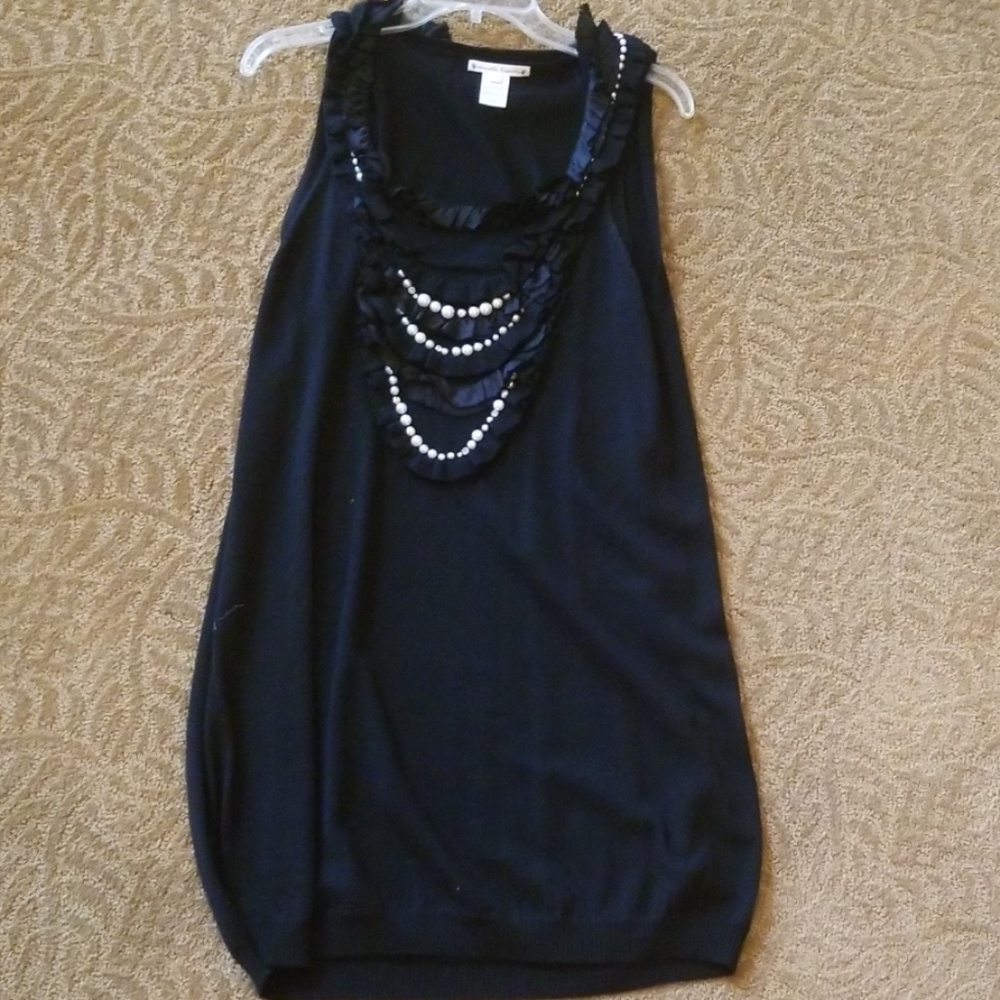 Nanette Lepore Knit Black dress